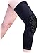 Knee Pads Compression Leg Sleeve Knee Sleeve for All Sports Wrestling Protector Gear, 1 Pair of Knee Paded