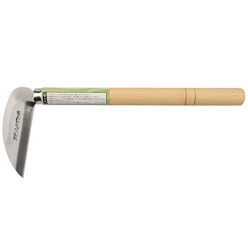 KEYI Tight Space Weeding Sickle,Vegetables Harvesting Sickle,Weed Scraper Garden Tool with Short Handle and Neck - Thumbnail 6