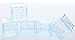 Adorable Baby Boy Blue Acrylic Alphabet Fillable Baby Blocks- For Showers, Decorating and More- 24 Total Blocks