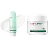 Dr. G Red Blemish Clear Soothing Korean Moisturizer Face Cream and Brightening Peeling Gel Bundle - Cica, Skin Care, Facial, Skincare
