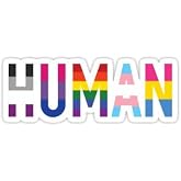 Chili Print Human, LGBT+ - Sticker Graphic Bumper Window Sicker Decal - Gay Pride Sticker