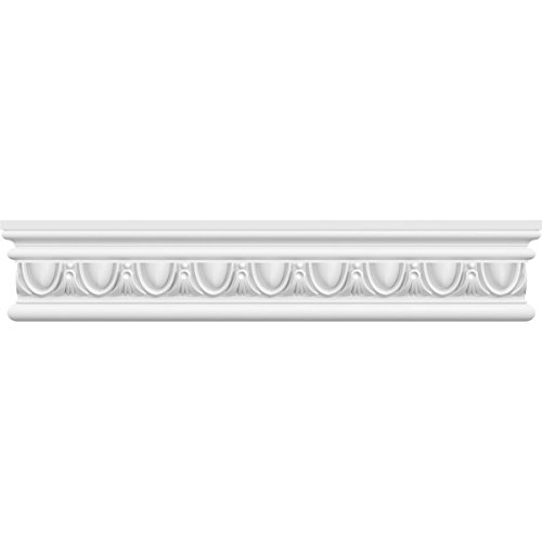 Endurathane Bedford Crosshead w/Egg & Dart Trim, 165" Bottom Width x 166 1/8" T…