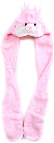 Korean Fleece Animal Hat Cute Costume Rabbit with Ear Flaps