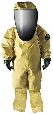 Encapsulated Suit Level A Rear Entry L