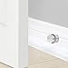 Baldwin Estate 4505.260 Modern Floor Bumper in Polished Chrome, 1.18