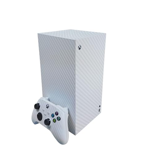 Carbon Fiber Gaming Skin Compatible With Microsoft Xbox Series X Digital Editio…