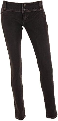 ABM Jeans Juniors Low Rise Skinny Denim Jeans-5-Black