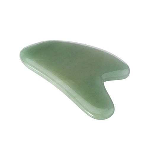 CHEUS JADE Gua Sha Scraping Massage Tools Natural Quartz Stone Guasha Facial Board for SPA Acupuncture Therapy Trigger Point Treatment