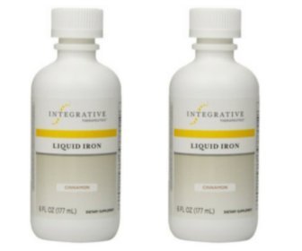 Liquid Iron Cinnamon, 6 Oz (Pack of 2!), By Integrative Therapeutics