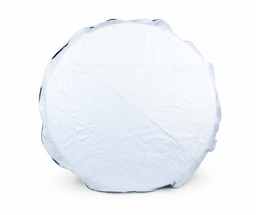 Camco 45349 Vinyl Spare Tire Cover (21-1/2 inches , White) Size: 21-1/2 inches Color: White, Model: 45349, Car & Vehicle Accessories / Parts - Thumbnail 3