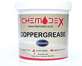 Chemodex Coppergrease 500GM Copper slip Anti Seize BASEEFA approved