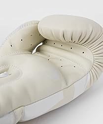 Venum Elite Boxing Gloves - White/White