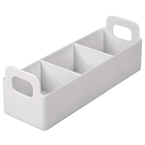 mDesign Plastic Kitchen Pantry, Medicine Countertop Organizer