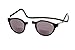 Clic Magnetic Eyeglasses Bi-Focal Reading Sunglasses in Black +3.00