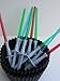 12 pcs Lightsaber Star Wars Birthday Party Cupcake Toppers Party Decorations