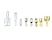WMYCONGCONG 60 Kits 3.9mm Male and Female Crimp Terminals Wire Connector with Cover for Car Truck Motorcycle