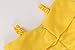 JerrisApparel Princess Belle Off Shoulder Layered Costume Dress Little Girl (7 Years, Yellow)