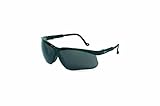 Uvex S3212X Genesis Safety Eyewear, Black Frame, Dark Gray UV Extreme Anti-Fog Lens