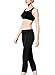 Yvette Women High Impact Fitness Running Sports Bra #6075,Black,S