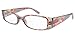 Eyekepper 4-Pack Beautiful Colors Spring Hinge Rectangular Reading Glasses +3.50