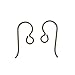 TierraCast Niobium Copper Earring Hooks Hypo-Allergenic(4)(2 Pair)