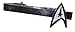 STAR TREK Original COMMAND Logo Silvertone/Enamel TIE CLIP