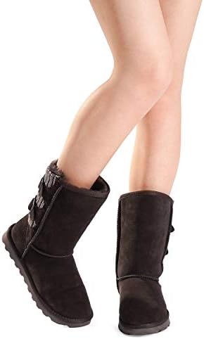 DREAM PAIRS Women's Mid Calf Fashion Winter Snow Boots 6 DREAM PAIRS Women's Mid Calf Fashion Winter Snow Boots