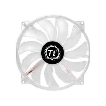 Thermaltake 200mm Pure 20 Series Blue LED Quiet High Airflow High Performance Easy to Install Case Fan CL-F016-PL20BU-A