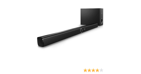 philips htl2193b 150w 3.1 ch soundbar with subwoofer