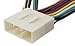 Absolute USA H1100/7300 Radio Wiring Harness for Hyundai 1991-1999 Power 4 Speaker (70-7300,HWH-1100)