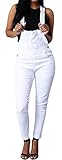 Ybenlow Women's Bib Jogger Cargo Pants Long Skinny Jumpsuit Overalls