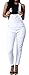 Ybenlow Women's Bib Jogger Cargo Pants Long Skinny Jumpsuit Overalls