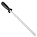 10 inch Ceramic Knife Sharpener Rod with Good Grips ABS Handle - Sharpen the Edge Quickly & Keep the Edge from Folding Over - Professional Zirconia Sharpening Stick Tool for Kitchen Knife, Scissors
