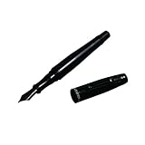 Monteverde Invincia Color Fusion Fountain Pen, Stealth Black, Medium Nib (MV41137)