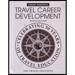 Travel Career Development: Student Workbook