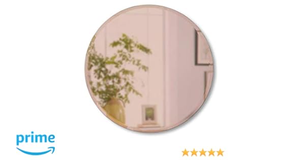 Amazon Com Umbra Hub Bevy Round Mirror For Entryways Living