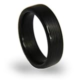 Carbon Fiber Ring for Men Wedding & Engagement Ring