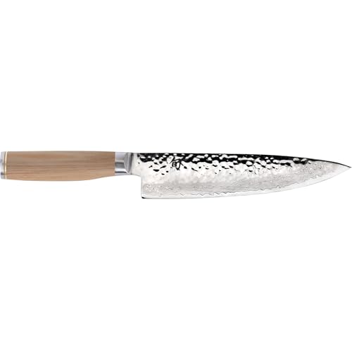 Shun Premier Blonde 8 Chefs Knife, Handcrafted Japanese Kitchen Knife