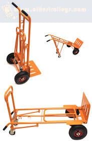 3 in 1 Multipurpose Sack/Supported Sack Truck/Platform Trolley.Tough & Versatile