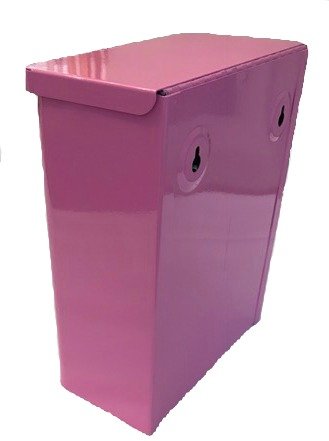 Pink Sanitary Napkin Receptacle - Thumbnail 2
