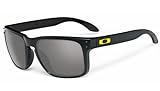 Oakley Valentino Rossi VR/46 Holbrook Men's Special Editions Signature Series Designer Sunglasses/Eyewear - Polished Black/Warm Grey/One Size Fits All