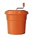 Dynamic Mixers E001 Commercial Manual Salad Spinner, 2.5 Gallon Capacity, SD99, Orange