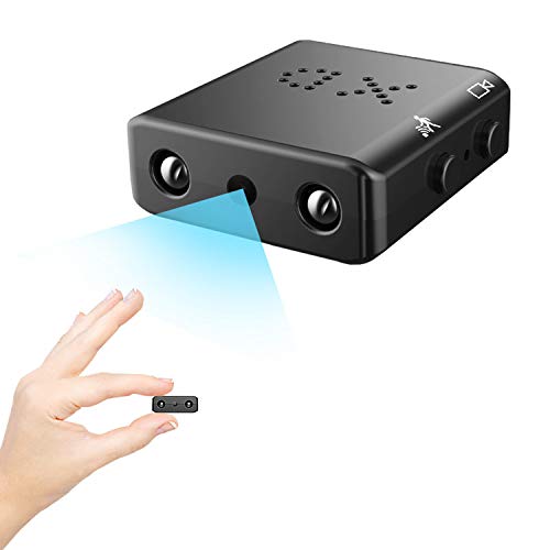 Rettru Smallest Camera, XD Mini Camera Video Recorder Camcorder with Night Vision,Motion