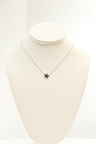 Cubic Zircon Starfish Pendant Necklace
