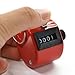 Bluecell Assorted Color Handheld Tally Counter 4 Digit Display for Lap/Sport/Coach/School/Event (Pack of 5)