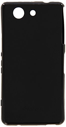 Amzer Pudding Soft Gel TPU Skin Fit Case Cover for Sony Xperia Z3 Compact - Retail Packaging - Black
