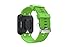 15 Color Replacement Bands Compatible with Fitbit Luxe Lux for Women Tpu Elastic Printed Strap Accessories Replacement Scrunchy Wristband with Stainless buckle for Fitbit Lux Luxe Large Small Smartwatch Accessories (35-green, Large)