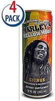 Marleys Mellow Mood Soda Citrus -- 12 fl oz Each / Pack of 4