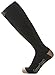 CopperSport Copper Compression Socks - Suitable for Athletics, Tennis, Golf, Basketball, Sports, Weightlifting, Joint Pain Relief, Injury Recovery (One Pair), Black, Large/X-Large