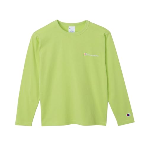 Tシャツ キッズ 長袖 丸首 綿100％ スクリプトロゴ ロングスリーブTシャツ キッズベージック CKSY404Z-640-140